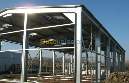 montage charpente métallique