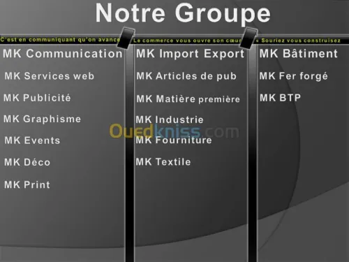 Création et hébergement de sites web