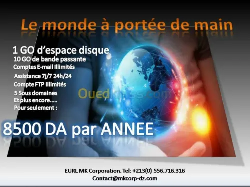 Création et hébergement de sites web