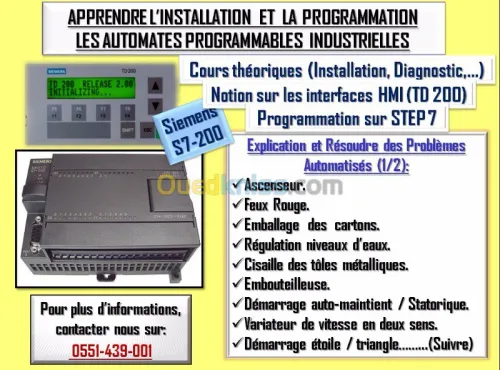 FORMATION AUTOMATES PROGRAMMABLES