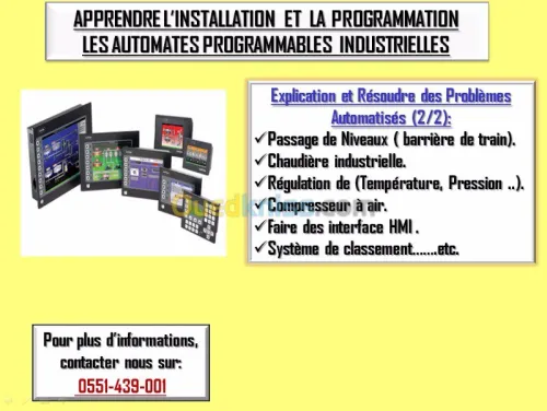 FORMATION AUTOMATES PROGRAMMABLES