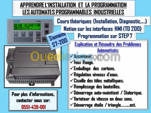 FORMATION AUTOMATES PROGRAMMABLES