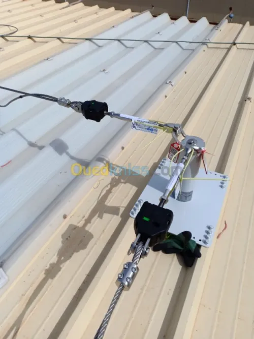 Fourniture et pose ligne de vie