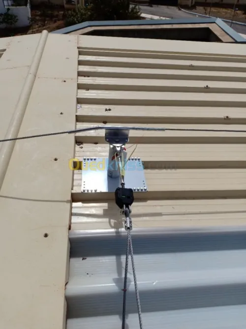 Fourniture et pose ligne de vie