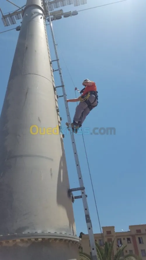 Fourniture et pose ligne de vie