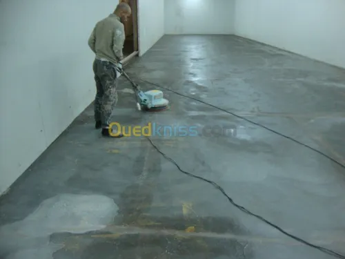 traitement de sol/époxy/ polyuréthane 
