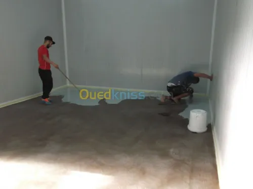 traitement de sol/époxy/ polyuréthane 