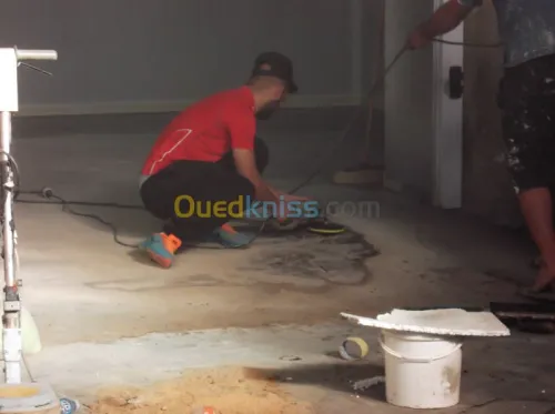 traitement de sol/époxy/ polyuréthane 