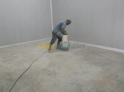 traitement de sol/époxy/ polyuréthane 