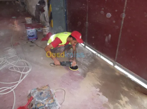 traitement de sol/époxy/ polyuréthane 