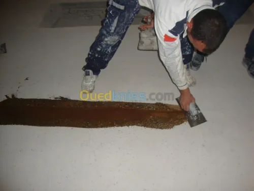 traitement de sol/époxy/ polyuréthane 