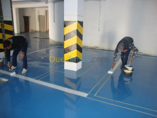 traitement de sol/époxy/ polyuréthane 