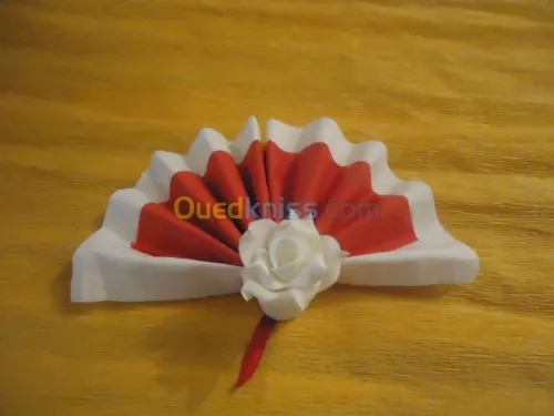 serviette pour maraige