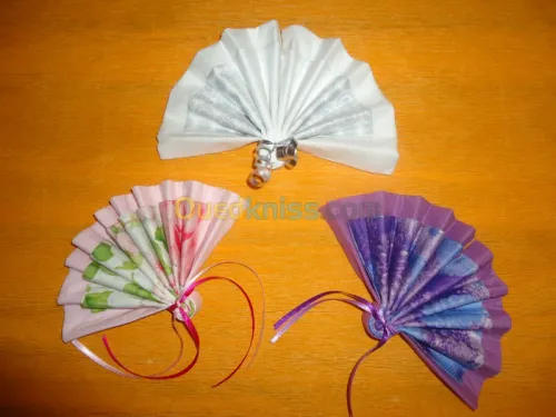 serviette pour maraige