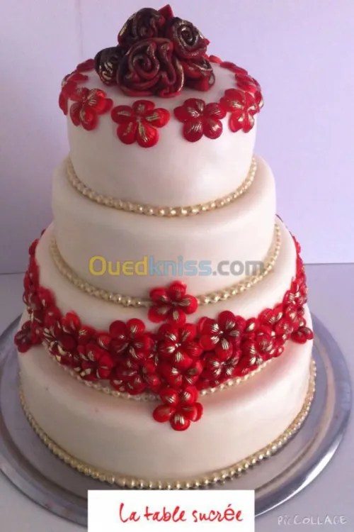 Gâteaux anniversaire a theme mariage