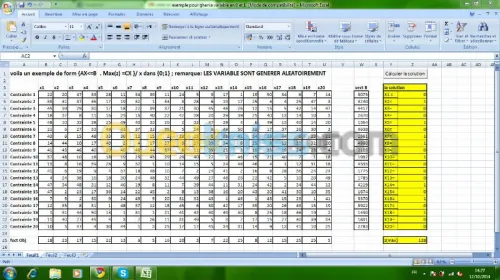 Formation EXCEL pour les Ro-istes (RO)