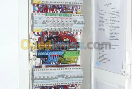 travaux d'electricite