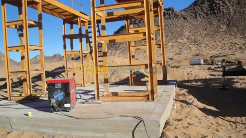 MONTAGE  DES MACHINES DE CARRIERE