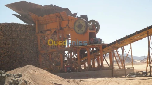 MONTAGE  DES MACHINES DE CARRIERE