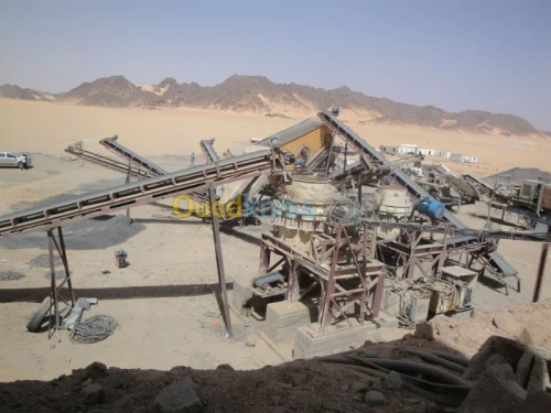 MONTAGE  DES MACHINES DE CARRIERE