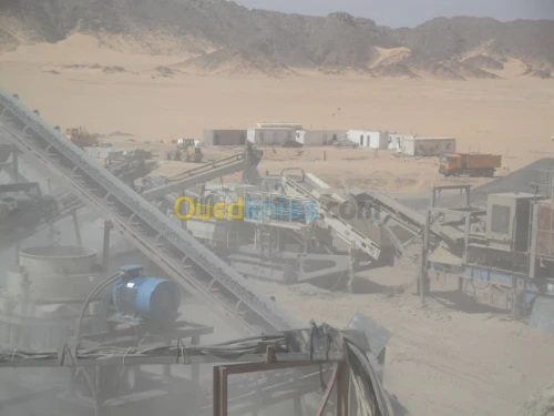 MONTAGE  DES MACHINES DE CARRIERE