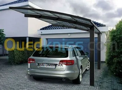 abri en polycarbonate