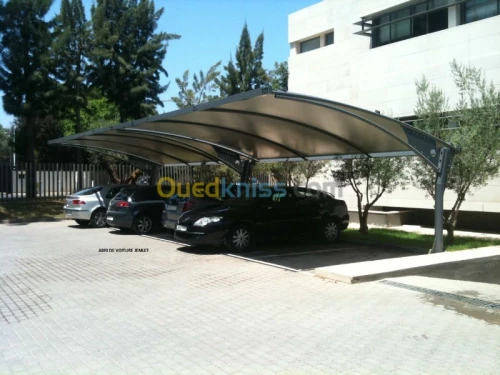 abri en polycarbonate