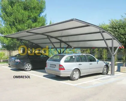 abri en polycarbonate