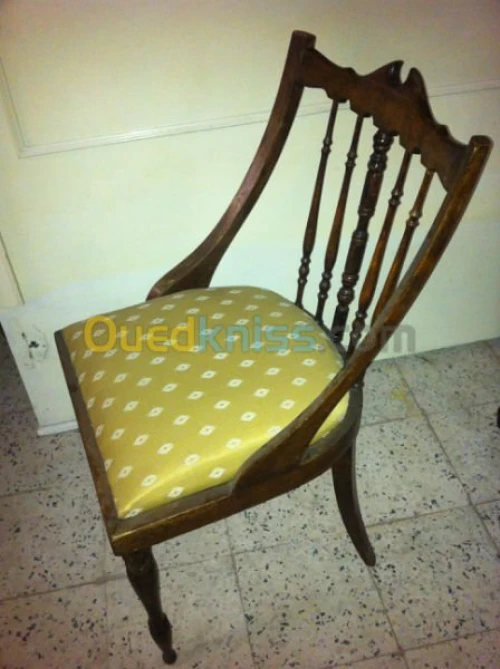 2 chaises gondole en chêne 