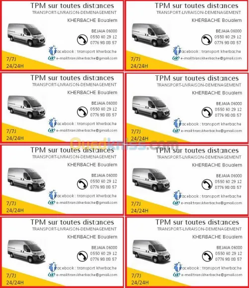 TRANSPORT@LIVRAISON@DEMENAGEMENT 