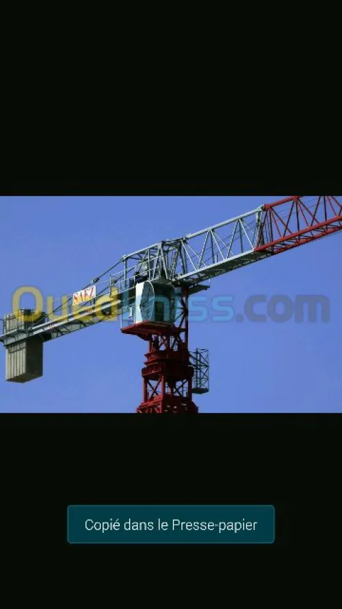 location materiell de construction