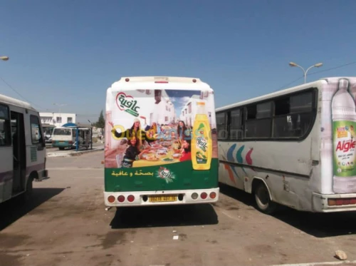 Location d'espace publicitaire sur bus