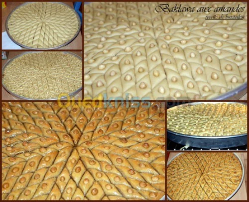 gâteaux traditionnels pour fêtes .