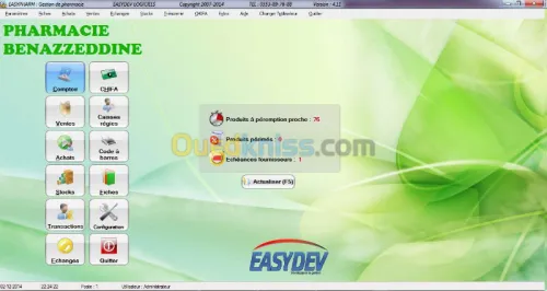 LOGICIEL DE GESTION DE PHARMACIE