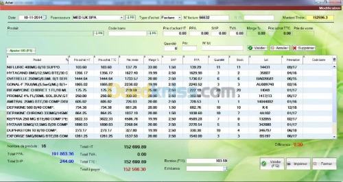 LOGICIEL DE GESTION DE PHARMACIE