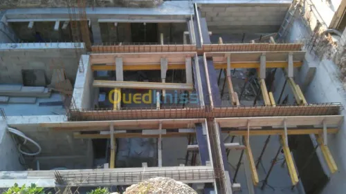 coffrage. décapage .crépissage. 