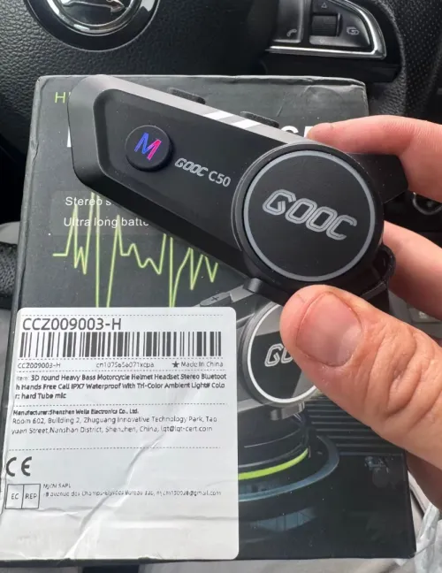 Bluetooth pour casque moto c50