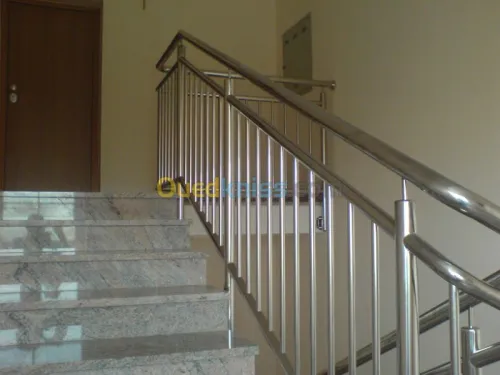 Rampe d' escalier er inox