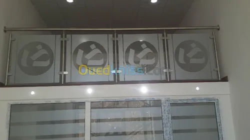 Rampe d' escalier er inox