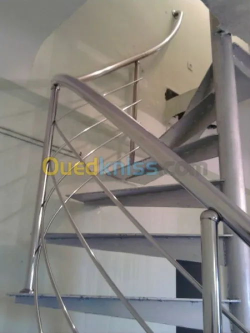 Rampe d' escalier er inox