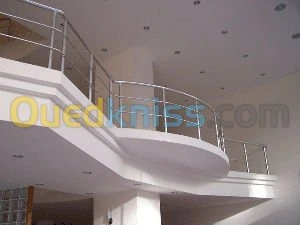 Rampe d' escalier er inox