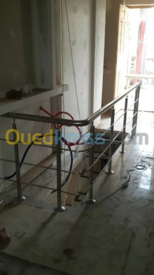 Rampe d' escalier er inox