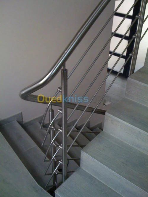 Rampe d' escalier er inox