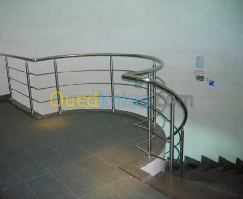 Rampe d' escalier er inox