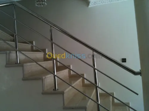 Rampe d' escalier er inox