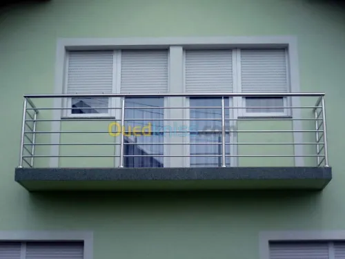 Rampe d' escalier er inox