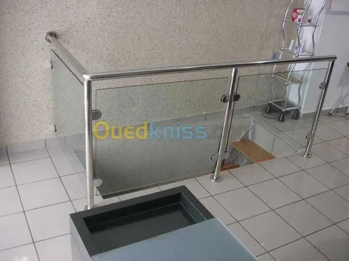Rampe d' escalier er inox