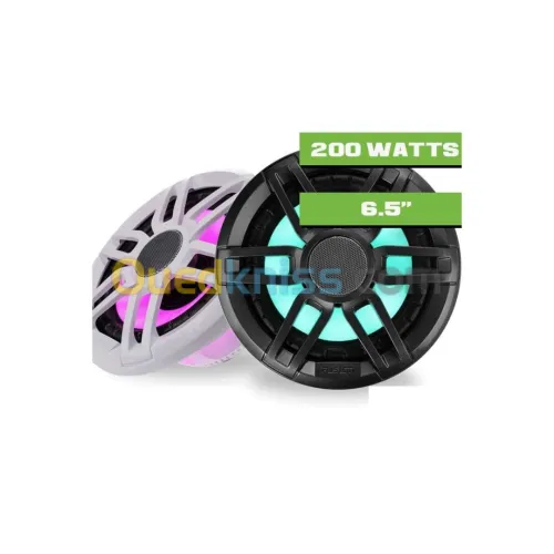 Haut parleur marine FUSION LED RGB 6,5 pouces 200w