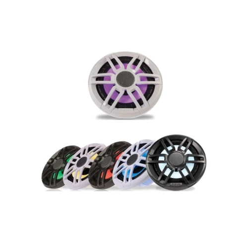 Haut parleur marine FUSION LED RGB 7,7 pouces 240w