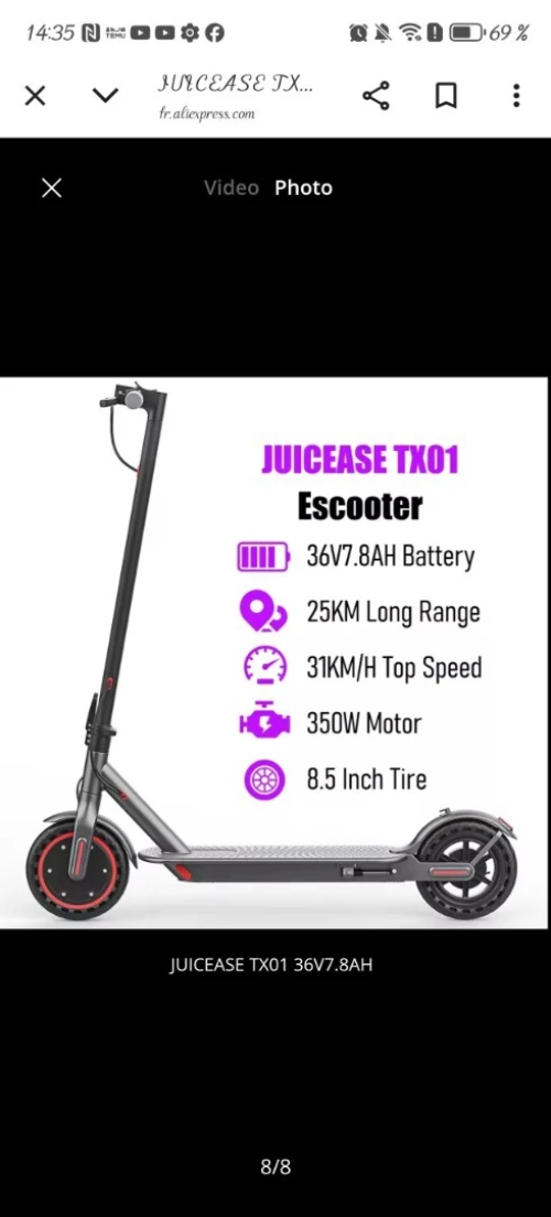 Trottinette électrique